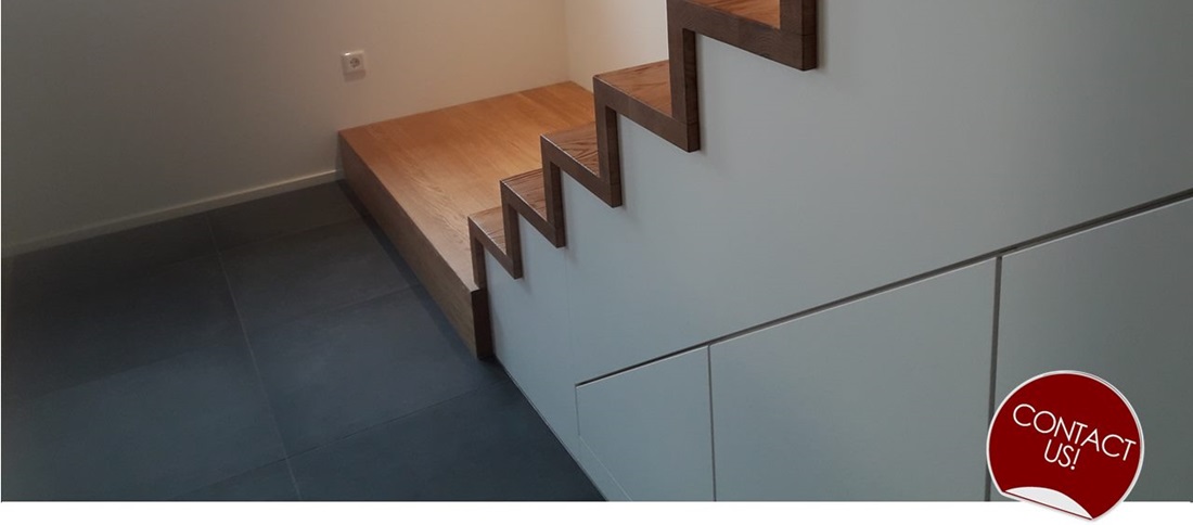 Treppe mit Stauraum